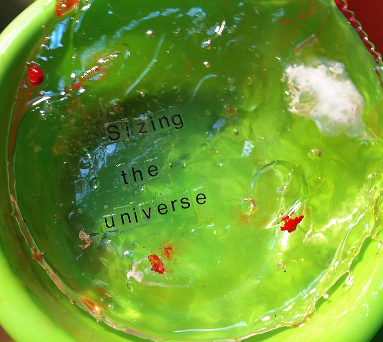 planets, circles, resin, color, text